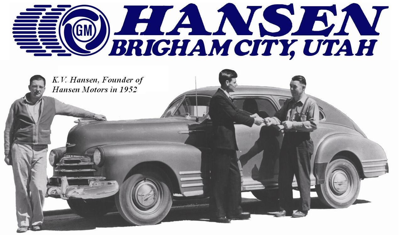 K.V. Hansen, Founder of Hansen Motor Co in 1952