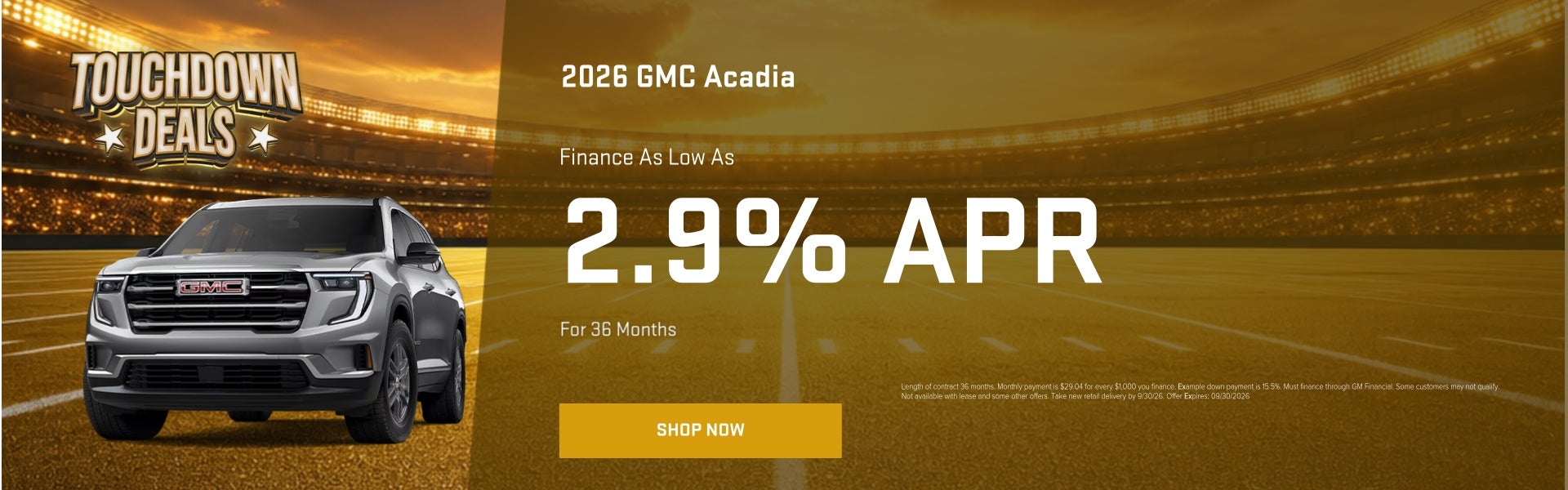 Acadia Special