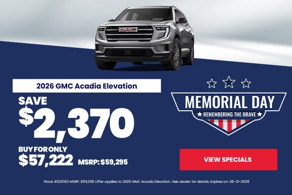 May Specials